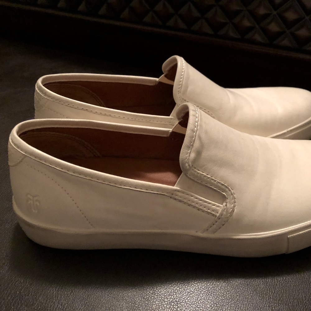 Men's Frye Brett Leather Slip Ons